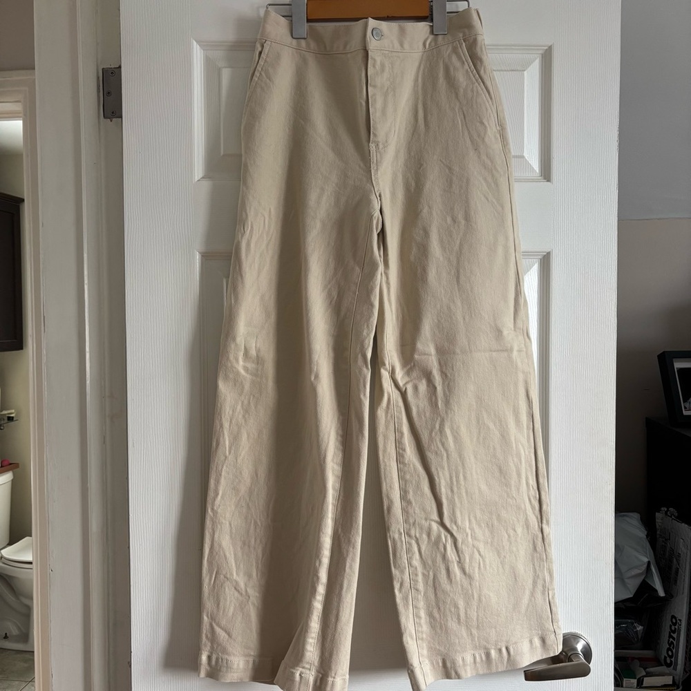 Oak + Fort wide leg pants